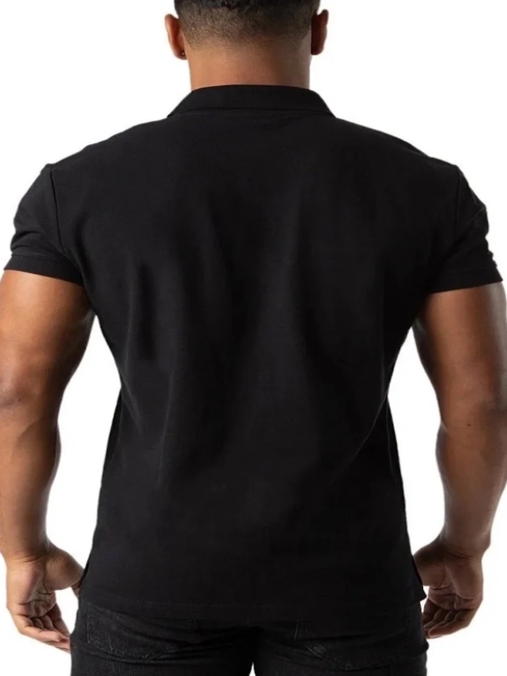 Nasty Pig Black Polo Shirt with Subtle Logo - Picture 2 of 9